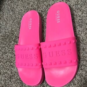 Guess pink slides